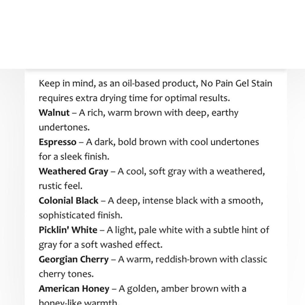 Golden Ash - No Pain Gel Stain - by Dixie belle - Picture 4 of 5